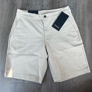 Men’s Lululemon Commission Short Classic 9" Size 30 TRNH Trench Beige Tan Formal